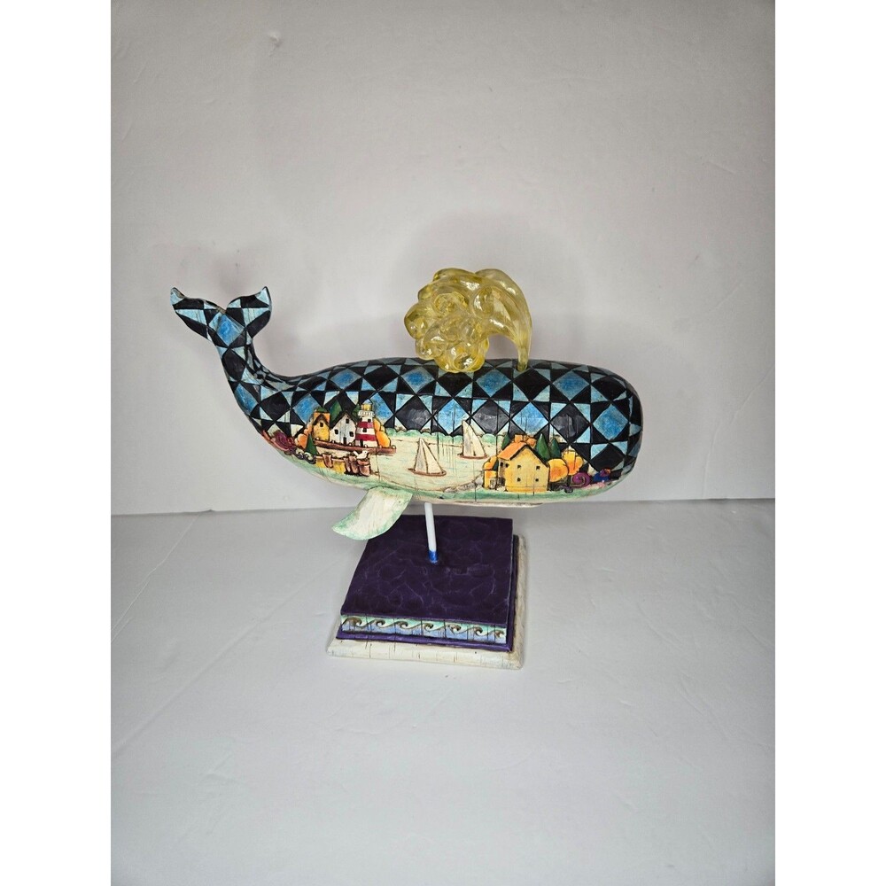Jim Shore Heartwood Creek Whale  “GOD'S GREATEST CREATURE" B118738  Seaside